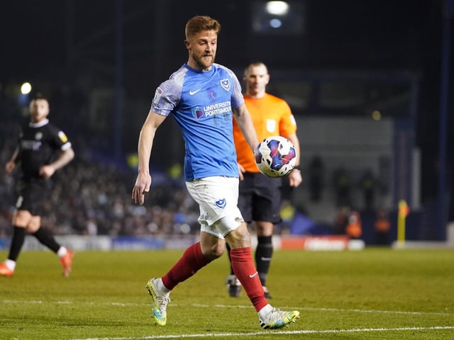 On the bench last weekend. Mousinho may favour a little extra natural width against a back three.