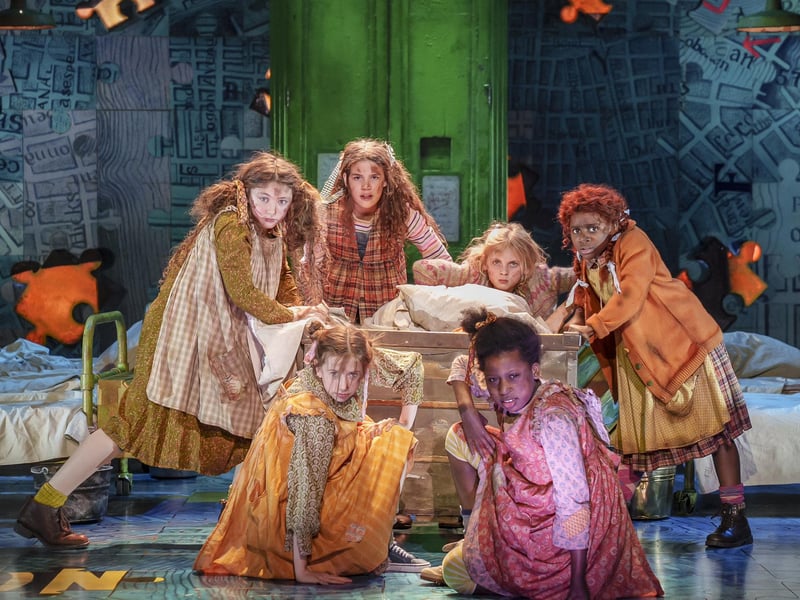 The smash-hit West End production of Annie returns to the Mayflower Theatre from 24 - 29 April.