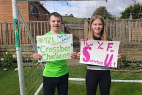 Sam and Lucy Ford from Portsmouth are fundraising for Portsmouth Down Syndrome Association 
