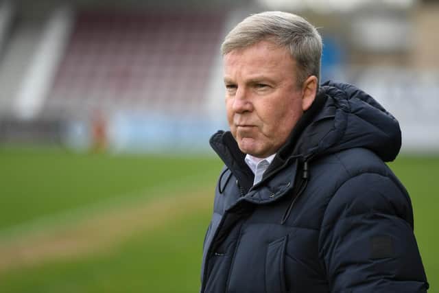Gaffer for the Day, Martin Fish, from Brighton, believes Milan Mandaric and Iain McInnes would have already resolved the future of Kenny Jackett. Picture: Dennis Goodwin/ProSportsImages