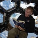 Tim Peake on the International Space Station. His show My Journey To Space is in his hometown at Chichester Festival Theatre on March 4, 2023. Picture by ESA-NASA
