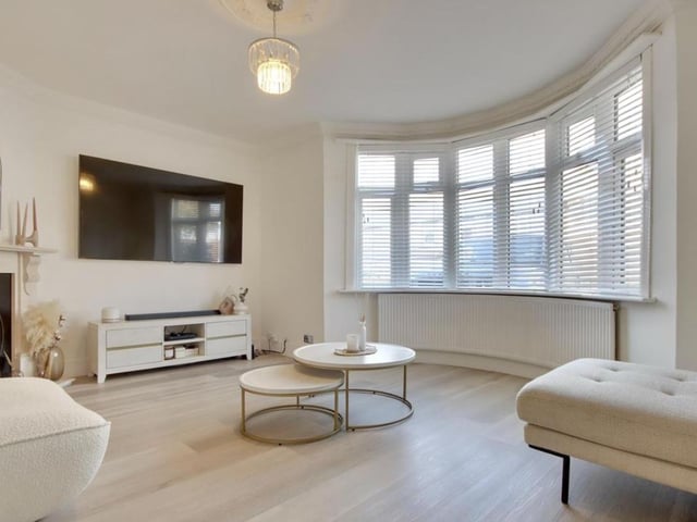 Chatsworth Avenue, Cosham, comes with three bedrooms and has been extensively refurbished to a very high standard.