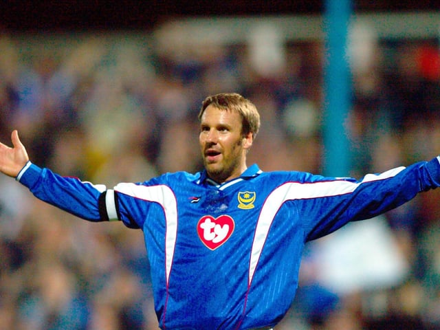 ‘My Pompey debut was against Nottingham Forest at Fratton Park with a crowd of 18,910 - and I have never played in front of anything like that in my life.
‘I’ve turned out in a stadium with a crowd of 100,000, appeared in front of 40-50,000 week in, week out, but had never performed to anything like that before.’
(Paul Merson, Played Up Pompey, 2015)

Picture: Phil Cole/Getty Images