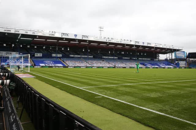 All Pompey games will be played behind closed doors until further notice.