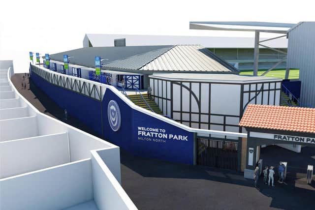 Specks Lane next to Fratton Park could look Picture HGP Architects