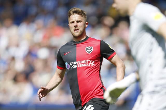 Sean Raggett is hoping Pompey's out-of-contract players, including Michael Jacobs, will follow his lead and stay at Fratton Park. Picture: Paul Thompson/ProSportsImages