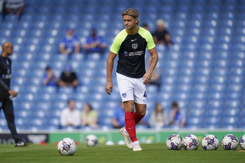 Only his fourth start of the season having lost his place to Conor Shaughnessy and was booked in the second half after tugging back his man following a sloppy moment. Able to buy into Pompey’s preference for building out from the back and netted the fifth goal when turning home Shaughnessy’s header from close range.