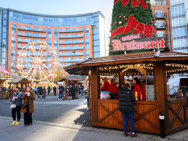 A view of the Gunwharf Quays Christmas Village
Picture: Keith Woodland (111121-33)