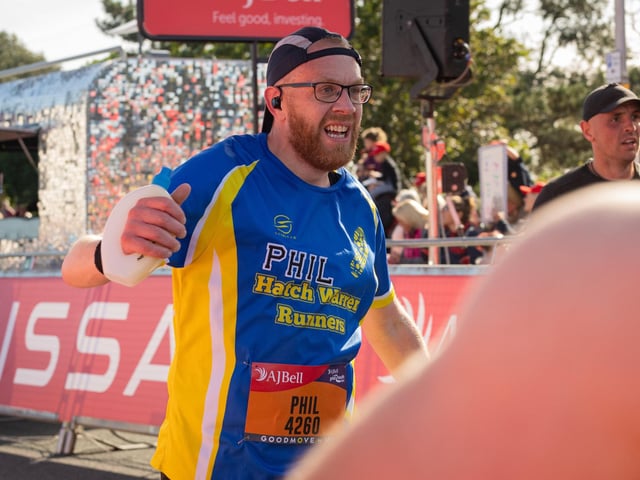 Pictured is: Happy to finish
Picture: Keith Woodland (151021-713)