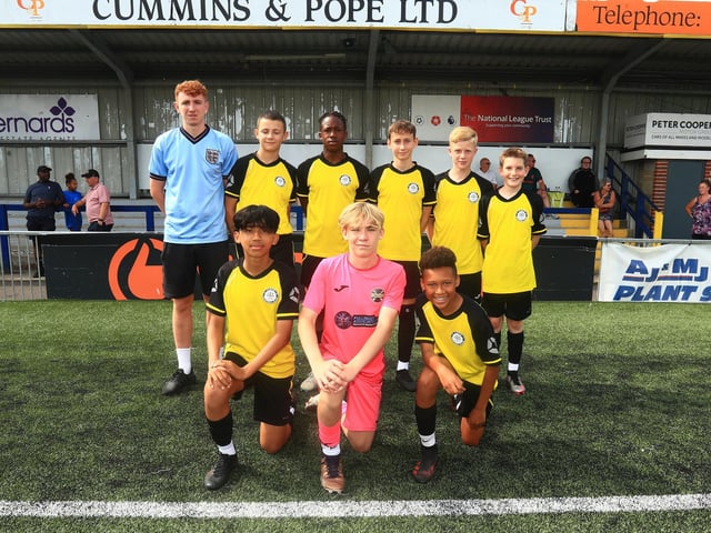 Cove Youth U13s at the Havant and Waterlooville Summer Tournament. Picture: Dave Haines
