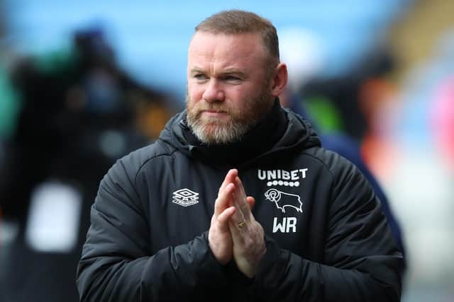 Wayne Rooney is the current manager of Derby County Football Club.