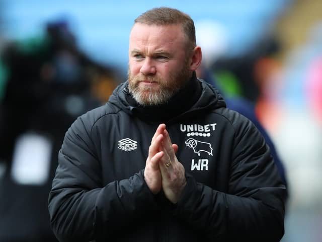 Wayne Rooney is the current manager of Derby County Football Club.