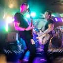 Rich Tamblyn (left) with Chris Perrin of Thirst at The Wedgewood Rooms. Picture: Hannah Mesquitta