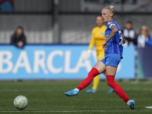 Will not want to remember this match. Always a composed presence in the heart of the defence and was so unfortunate to turn Gregory’s cross past her own keeper for a 41st-minute own goal. Then carelessly caught in possession for Southampton's third, sparking that late, late capitulation.