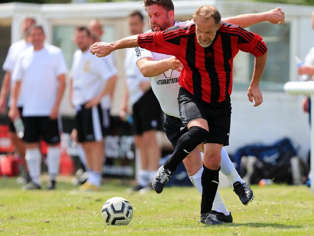 Fleetlands (white) v Fareham Town
Picture: Chris Moorhouse