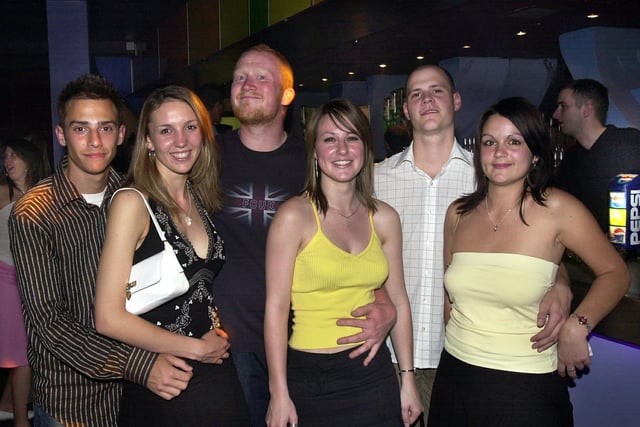 Revellers having a good time at the Time & Envy nightclub, South Parade, Southsea - (042800-0014)