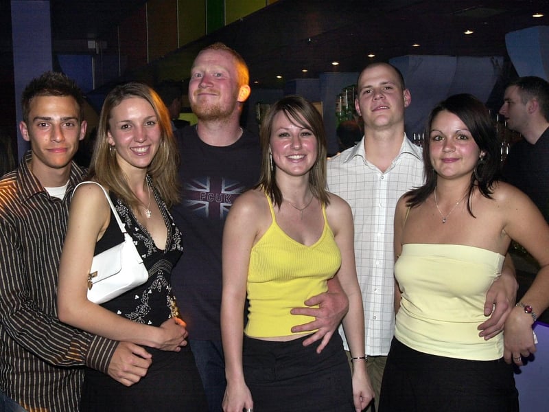 Revellers having a good time at the Time & Envy nightclub, South Parade, Southsea - (042800-0014)
