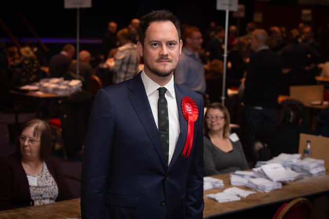 Stephen Morgan, Portsmouth South MP during last year's election. Picture: Habibur Rahman
