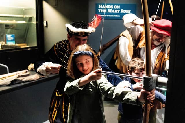 Go back in time, but with an interactive, futuristic twist, as Portsmouth Historic Dockyard delivers plenty of family fun this half term.