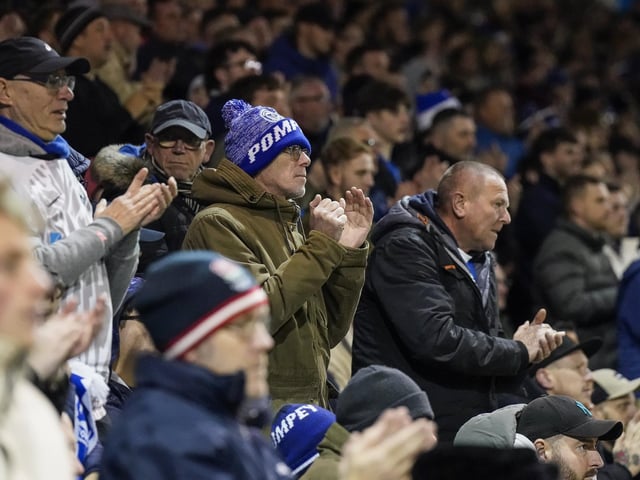 Our photographer Jason Brown captured all the action - on and off the pitch - at Fratton Park for Pompey's clash with Fleetwood.