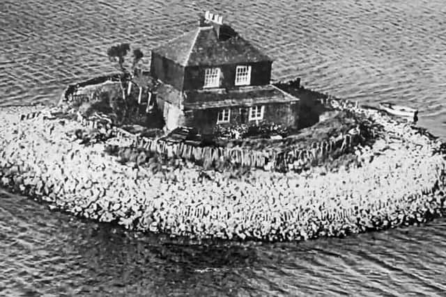 Anyone remember visiting  the oyster catcher’s house in Langstone Harbour? Picture: Pat Kinsella collection.