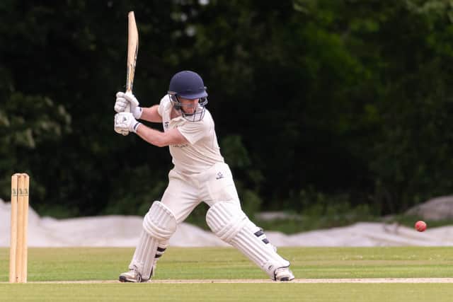 Burridge batsman Joe Collings-Wells hit 68 in his side's loss to the Hampshire Academy. Picture: Andrew Hurdle
