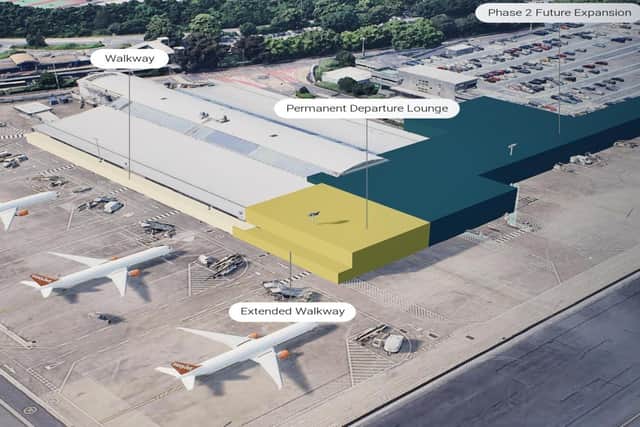Proposed expansion of the Southampton Airport. Image: Southampton Airport