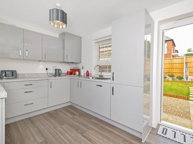 This three bedroom property is on the market at a guide price of £415,000. It is listed by Town and Country.