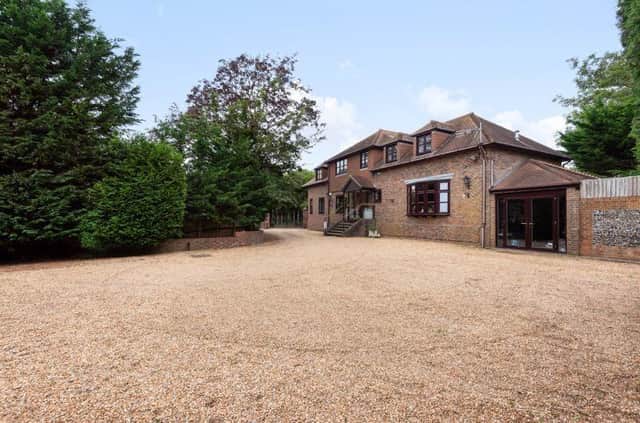 This seven bedroom detached house in Mill Lane, Havant, is on the market for £2m. It is listed on Rightmove by Taylor Hill & Bond, Havant.