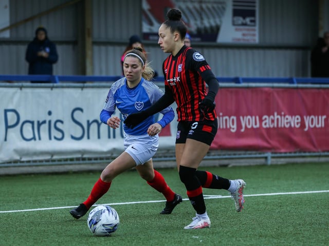 Pompey Women v Ipswich. Picture by Nathan Lipsham