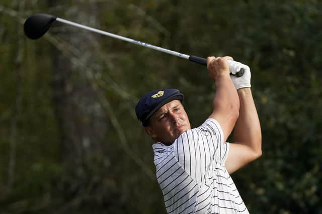 Bryson DeChambeau has progressed from the US College scene to becoming a Major winner. Picture: AP Photo/John Raoux.
