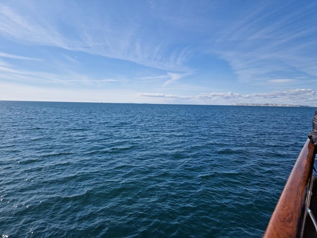 The paddle steamer Waverley sets sail from Shoreham, bound for the Isle of Wight, on September 13, 2024