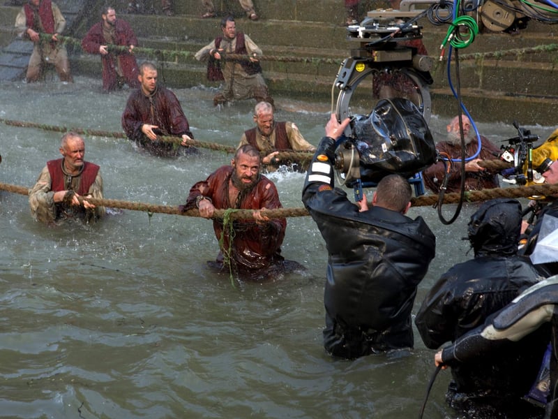 This star studded adaption of the book/ musical Les Miserables filmed scenes at Portsmouth Historic Dockyard with Hugh Jackman being one of the Hollywood stars who arrived in the city for the filming in 2012.