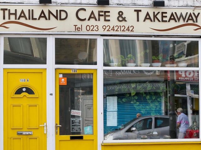 Here are some of the food and drink places in Albert Road, Southsea.     Picture: Chris  Moorhouse (280824-057)