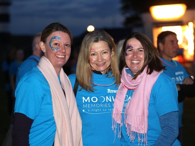 Pictured is (L-R) Nicky Heather, Lucy Hall and Emma Brown.
