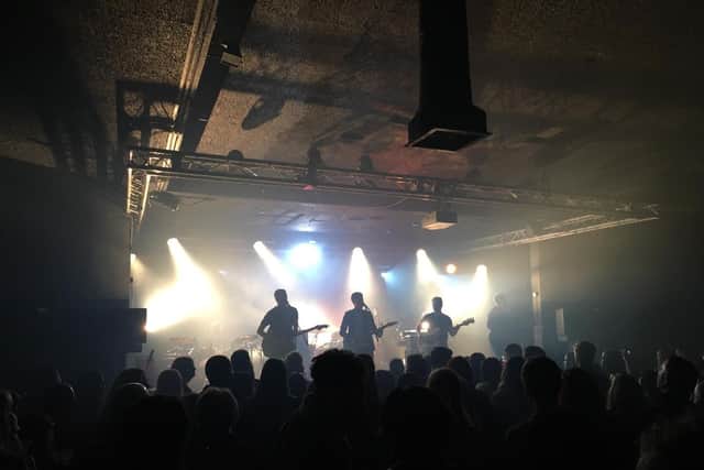Portsmouth band Rotaries have been raising money for the NHS through their Sounds4Pounds initiative with their new track Smart Ones. Pictured: Performing at the Wedgewood Rooms in Albert Road