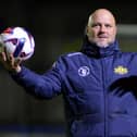 Moneyfields manager Glenn Turnbull, whose club still have 21 of their 38 Wessex League games left to play. Picture by Martyn White