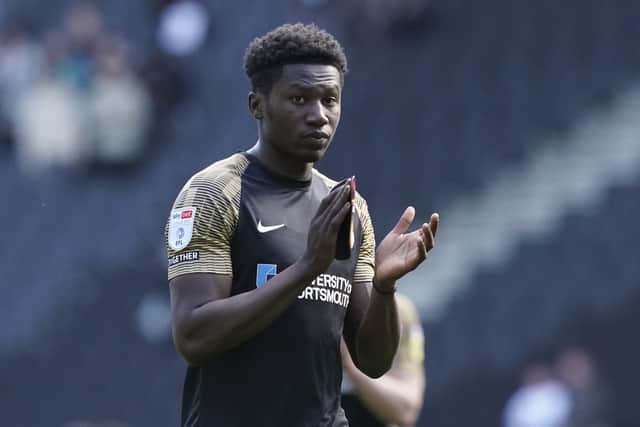 John Mousinho explains why he gave Di'Shon Bernard a surprise recall for the trip to MK Dons. Picture: Jason Brown/ProSportsImages