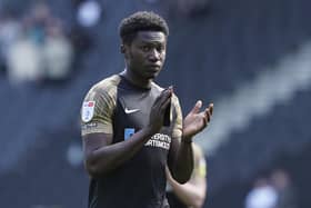 John Mousinho explains why he gave Di'Shon Bernard a surprise recall for the trip to MK Dons. Picture: Jason Brown/ProSportsImages