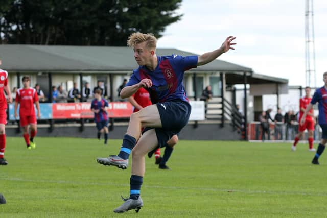 US Portsmouth under-18s player Toby Toman. Picture: Chris Moorhouse (111020-28)