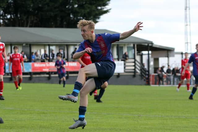 US Portsmouth under-18s player Toby Toman. Picture: Chris Moorhouse   (111020-28)