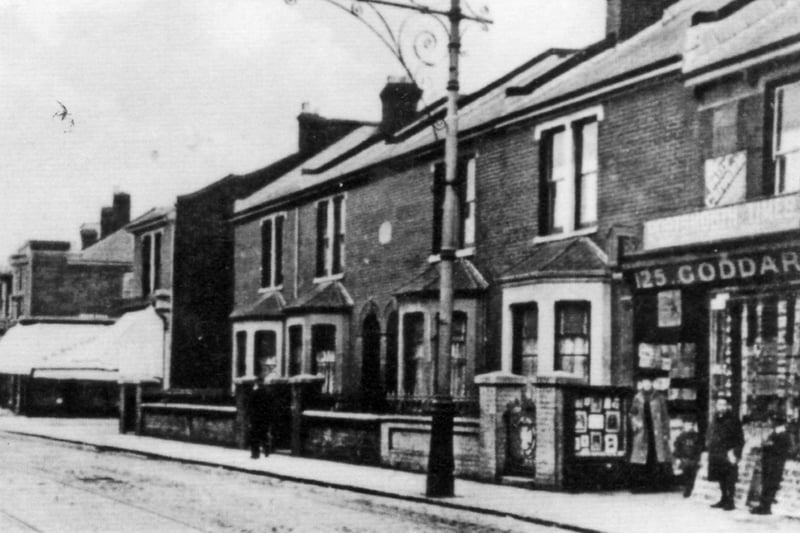 Goddards in Fawcett Road, Southsea, in the late 19th century