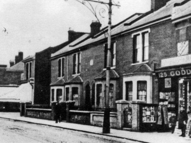 Goddards in Fawcett Road, Southsea, in the late 19th century