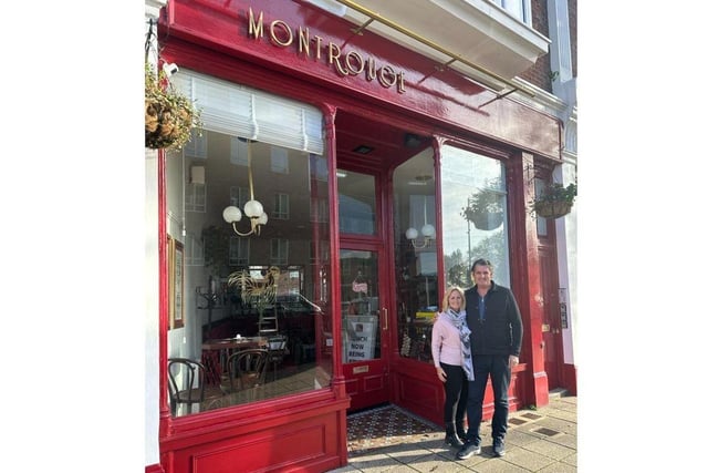 Mont Rouge, Southsea, renowned for its French-inspired fine dining, has reopened under fresh management.
Pictured: Richard and Debbie Peckham