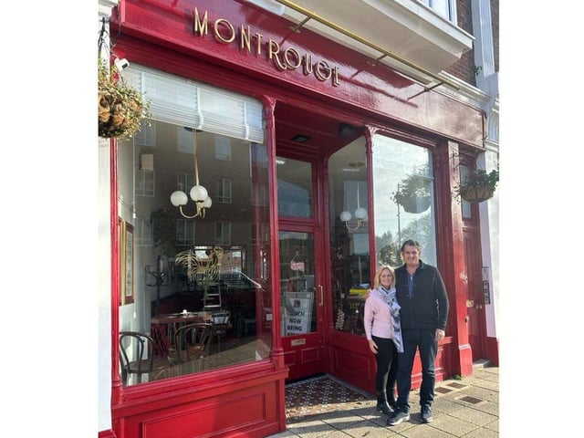 Mont Rouge, Southsea, renowned for its French-inspired fine dining, has reopened under fresh management.
Pictured: Richard and Debbie Peckham