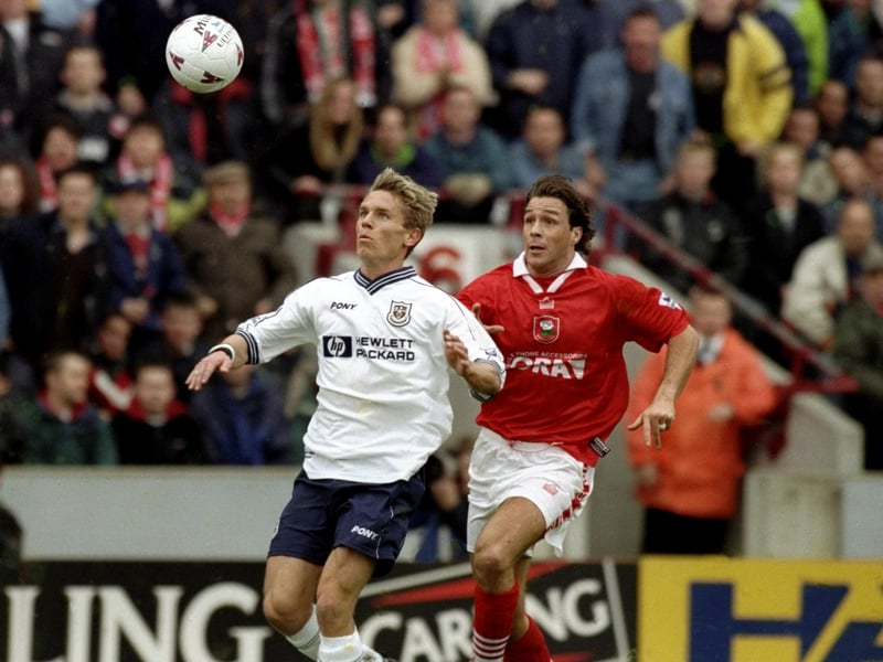 Estimated fee received: £4.5m; Departed to: Blackburn; Year: 1998.