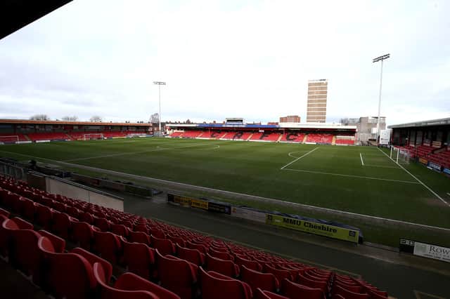 Crewe's Gresty Road. Picture: Lewis Storey/Getty Images)
