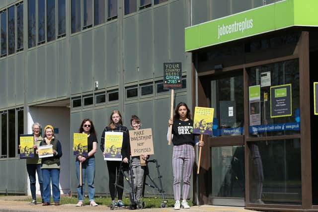 Campaigners, from left, Margaret Lockyer, Philippa Gray, Izzy Fletcher, Susie Caston, Keira Power and Lisa Bruni. Picture: Chris Moorhouse