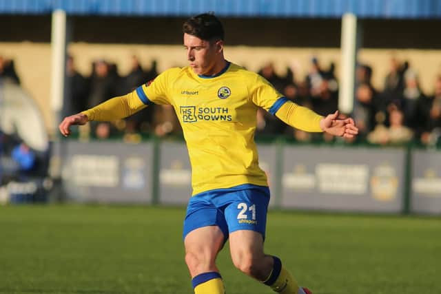 Hawks' James Roberts suffered a defeat on his first return to former club Oxford City Picture: Kieron Louloudis