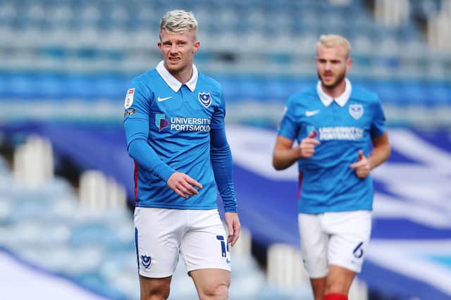 Andy Cannon believes Pompey didn't do enough in the final third against Charlton. Picture: Joe Pepler